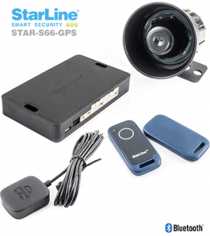 Satrline S66-GPS Alarmanlage mit Smartphone App Wegfahrsperre und GPS Ortungssystem