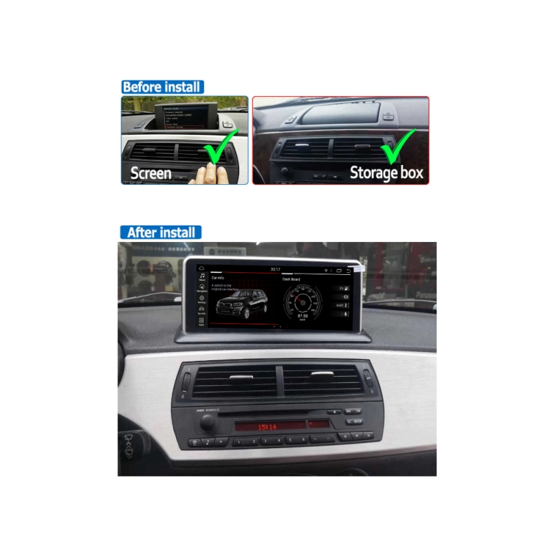 BMW Z4 E85 10.25" Android 9 Touchscreen GPS 3D Navi Multimedia WIFI USB SD