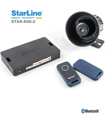 Starline E66-2 Alarmanlage mit Bluetooth Wegfahrsperre 799€